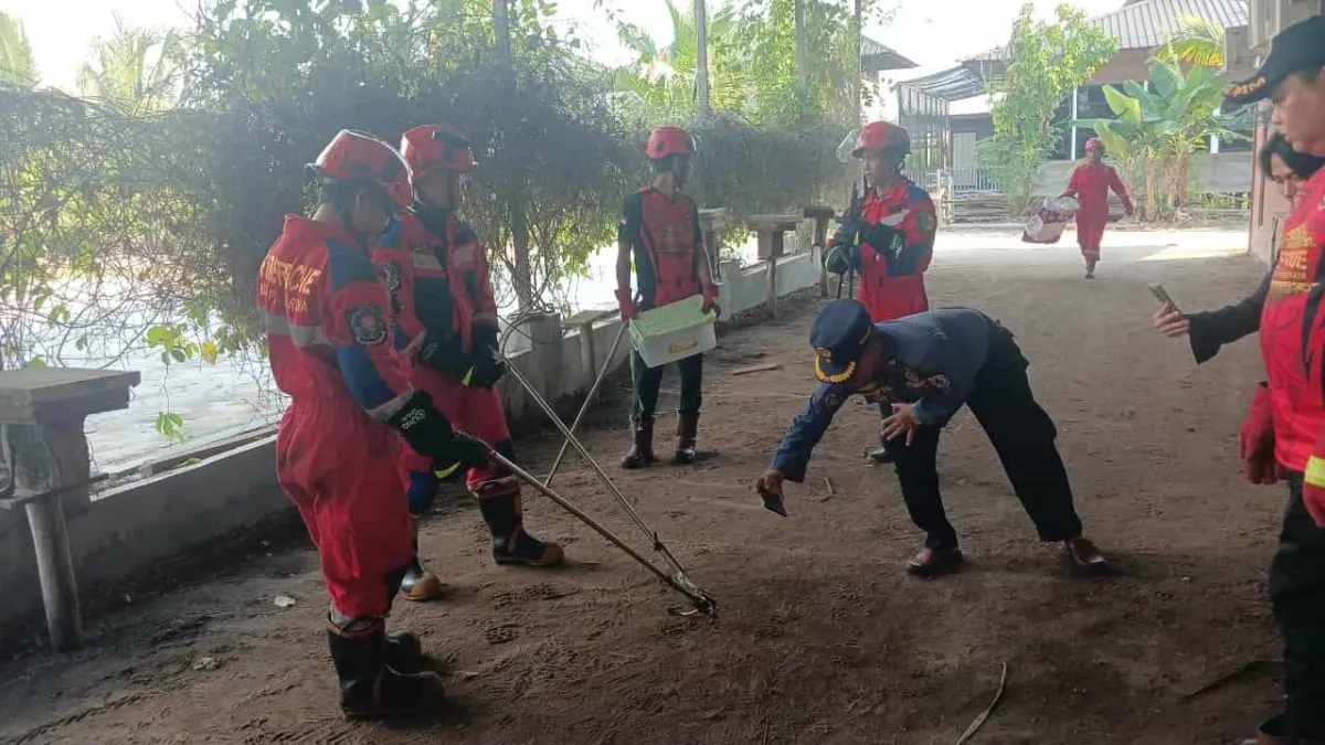 Ular Kobra Masuk Sekolah dan Rumah Warga, Tim Damkar Evakuasi dengan Aman