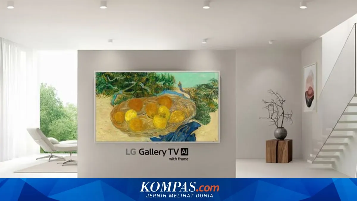 LG Luncurkan Gallery TV, Televisi yang Menjadi Galeri Seni Digital