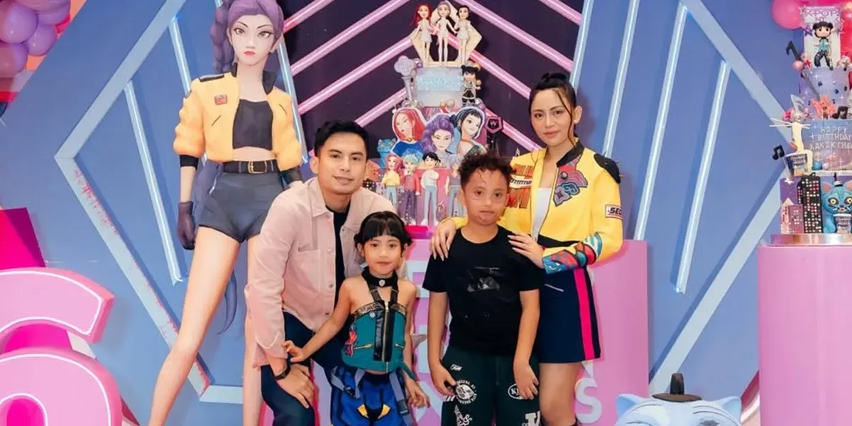Pesta Ulang Tahun Chava Putri Rachel Vennya Bertema KPop Demon Hunters