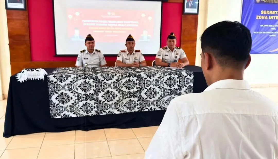 Remisi Khusus Imlek Diberikan kepada Warga Binaan di Rutan Surabaya