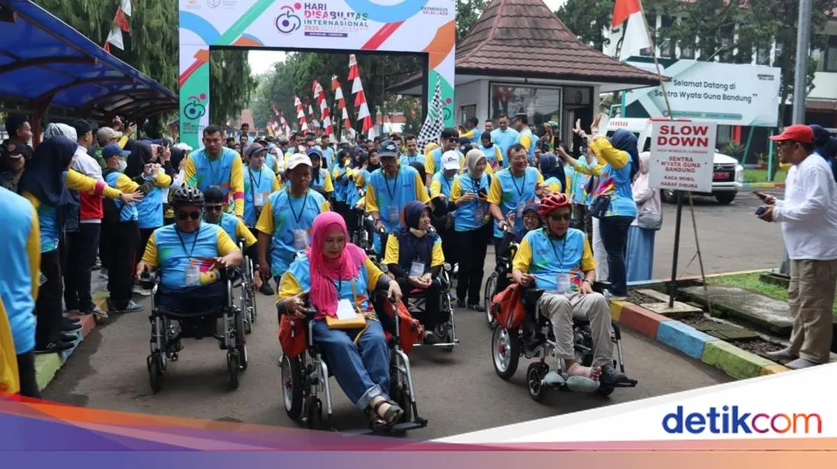 Sentra Wyata Guna Bandung Selenggarakan Fun Walk Dalam Rangka Peringatan Hari Disabilitas