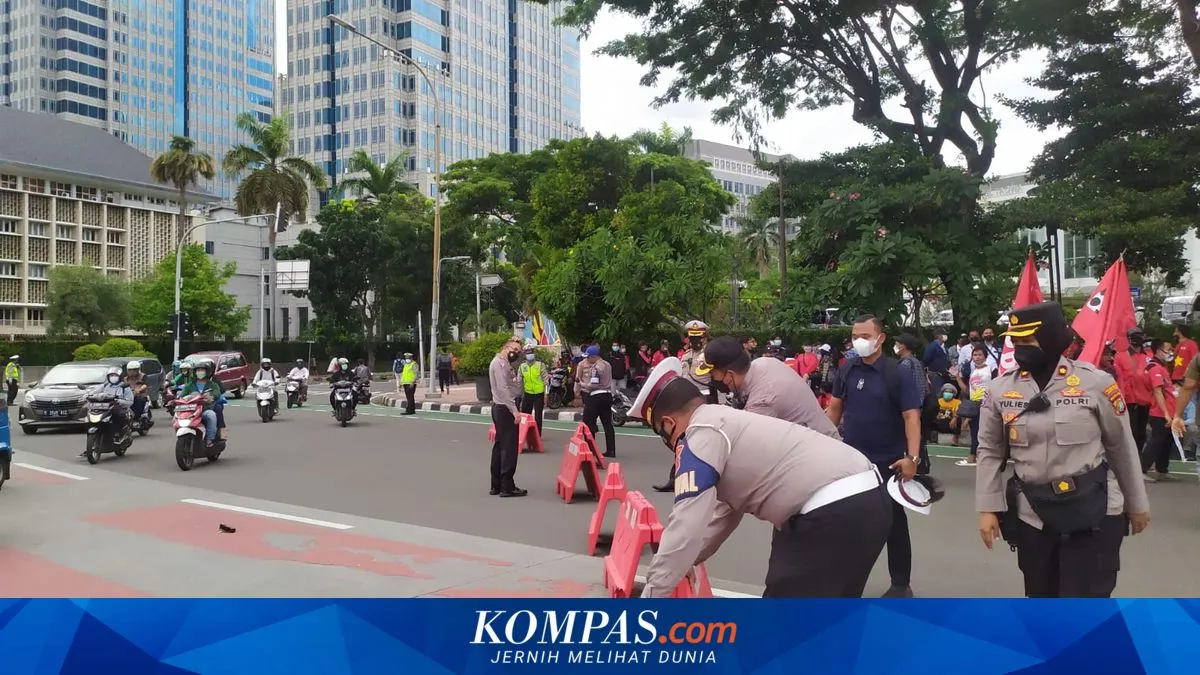 Pengalihan Lalu Lintas di Jakarta Pusat Dalam Rangka HUT Bhayangkara ke-79