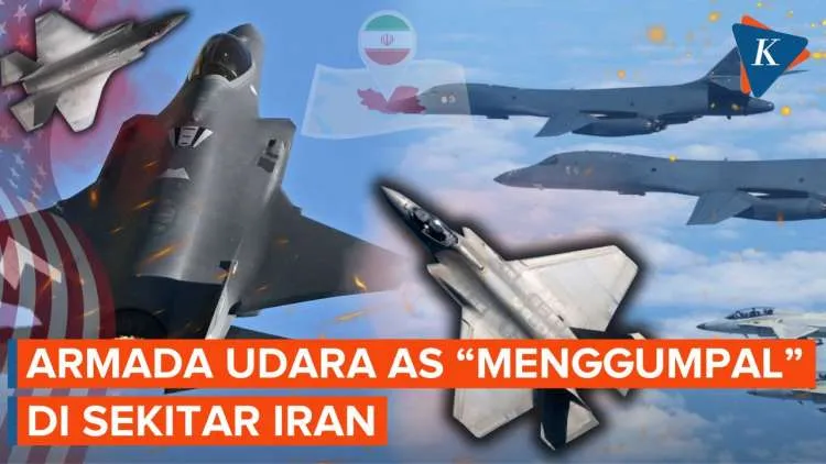 Pengerahan Pesawat Tempur AS Terbesar di Timur Tengah Sejak 2003