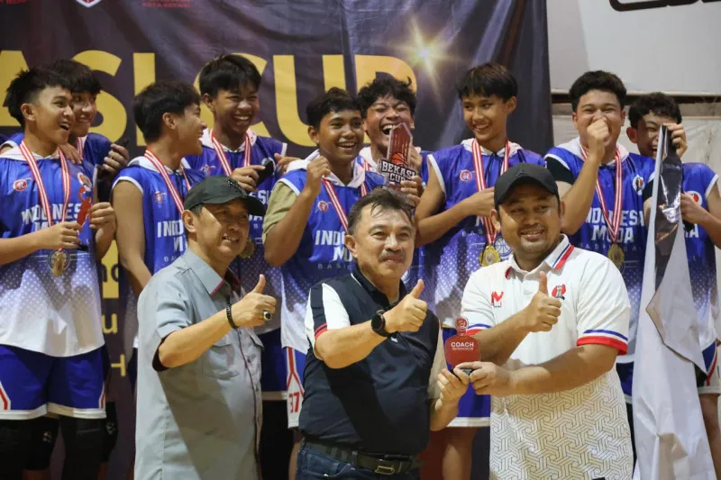 Wakil Wali Kota Bekasi Dukung Pembinaan Basket Usia Dini untuk Sport Tourism