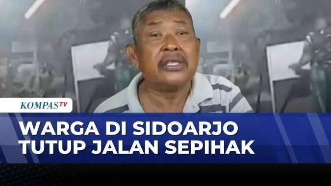 Penutupan Akses Jalan di Sidoarjo Picu Kontroversi di Media Sosial