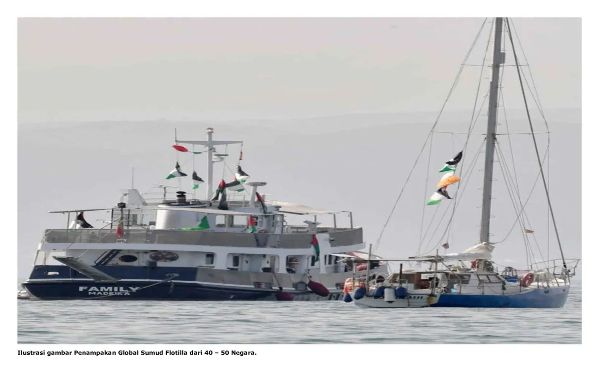 Global Sumud Flotilla 2025: Aksi Solidaritas Dunia untuk Palestina