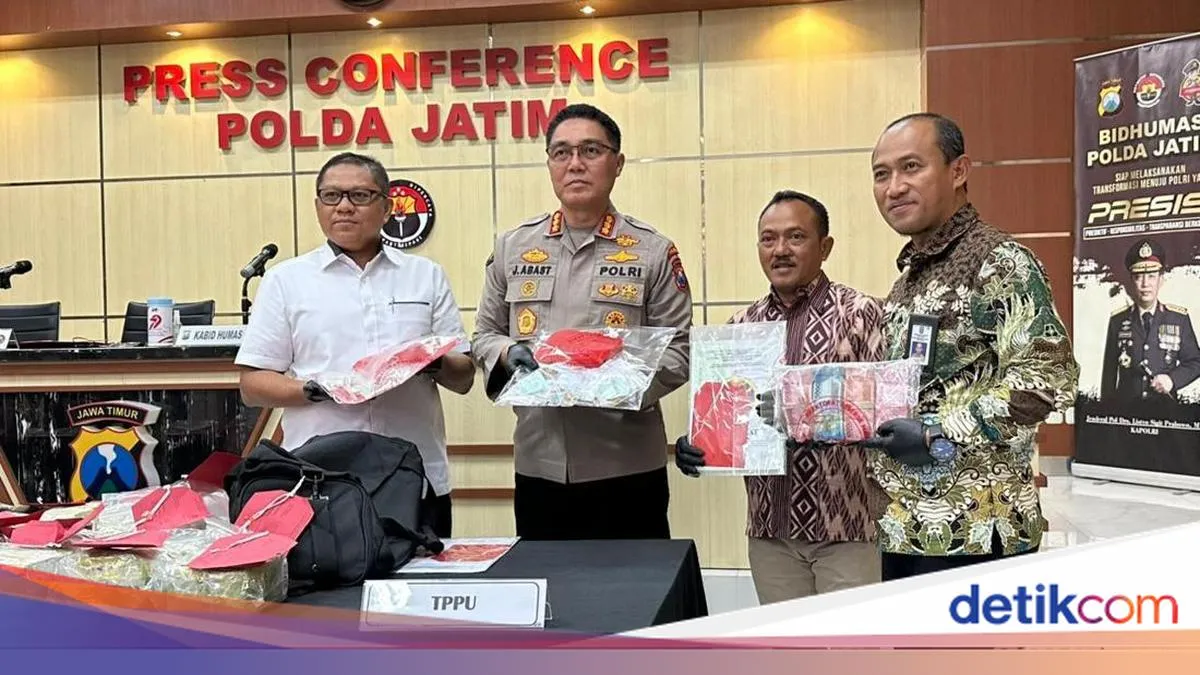 Polda Jatim Sita Aset Rp 2,7 M dari Kasus Pencucian Uang Narkotika