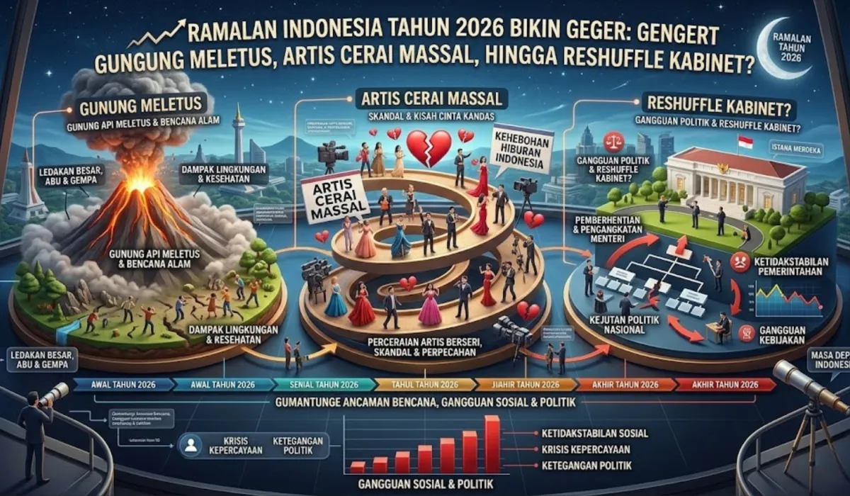Ramalan 2026: Bencana Alam, Perceraian Artis, dan Reshuffle Kabinet di Indonesia