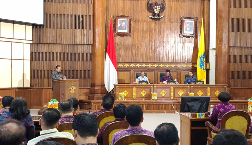 Ruang Sidang Utama DPRD Bali Selesai Direnovasi dengan Anggaran Rp16 Miliar