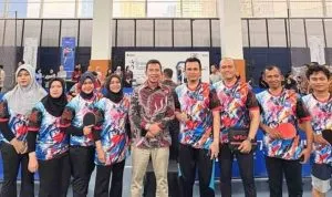 Tim Tenis BRI Region 6/Jakarta 1 Tunjukkan Semangat Work Life Balance
