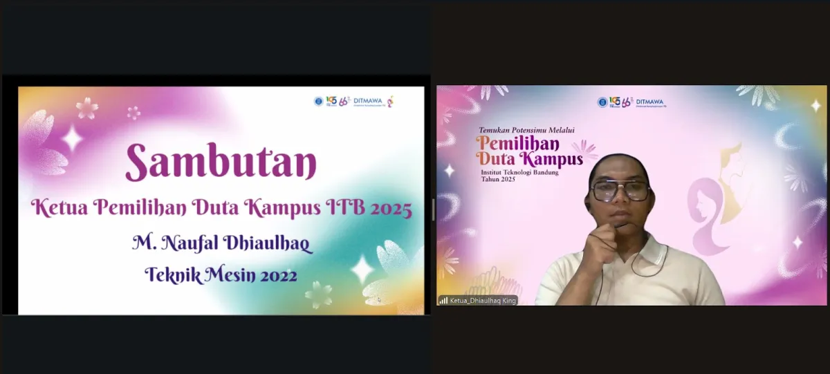 Pemilihan Duta Kampus ITB 2025 Hadir dengan Konsep Reality Show dan Persaingan Ketat