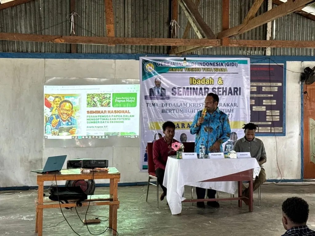 Arianto Kogoya Dorong Pemuda Papua Berwirausaha untuk Mandiri Ekonomi
