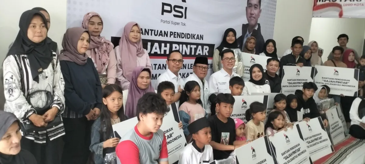 PSI Salurkan Bantuan Pendidikan untuk 20 Anak di Bogor melalui Program Gajah Pintar