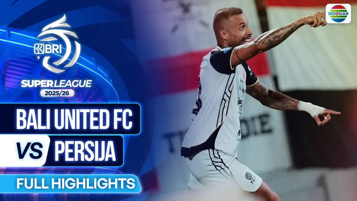 Highlight Pertandingan Bali United FC vs Persija di BRI Super League 2025/26