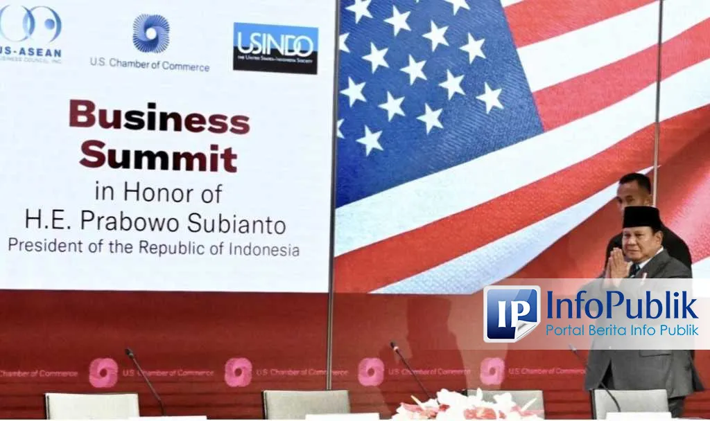 Presiden Prabowo Perkuat Kerja Sama Ekonomi Indonesia dan AS di Washington DC