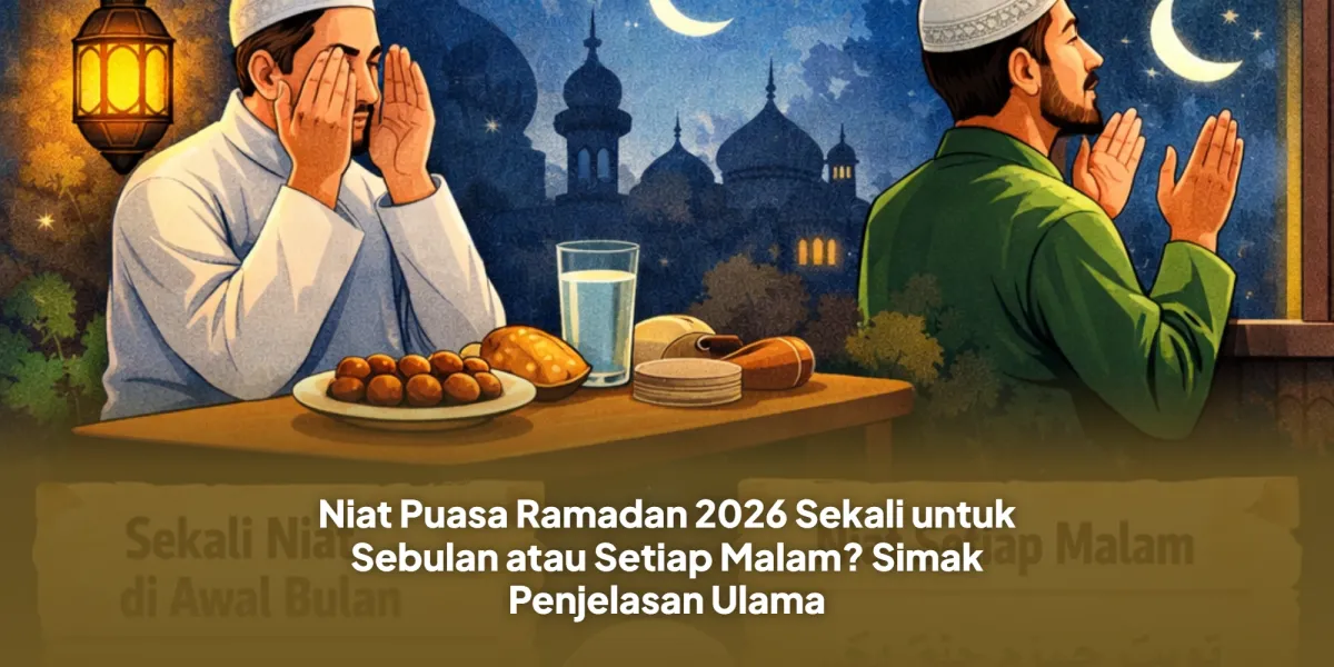 Panduan Niat Puasa Ramadan 2026: Sekali atau Setiap Malam?