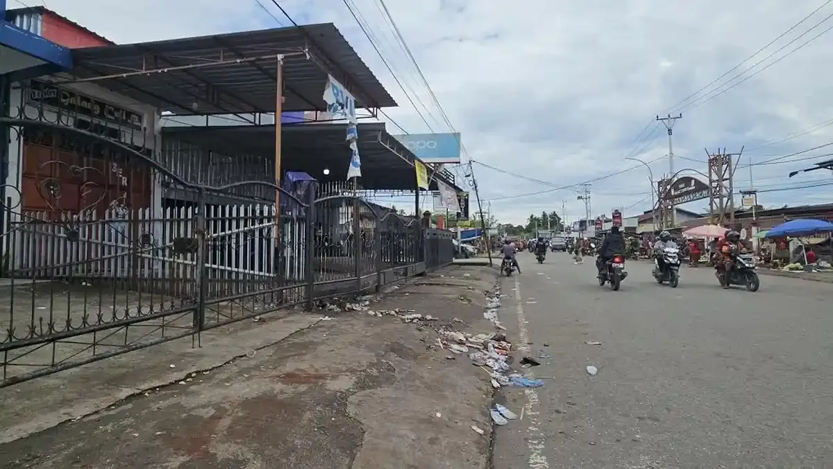 Dampak Demonstrasi 7 April: Aktivitas Publik di Nabire Terhenti Total