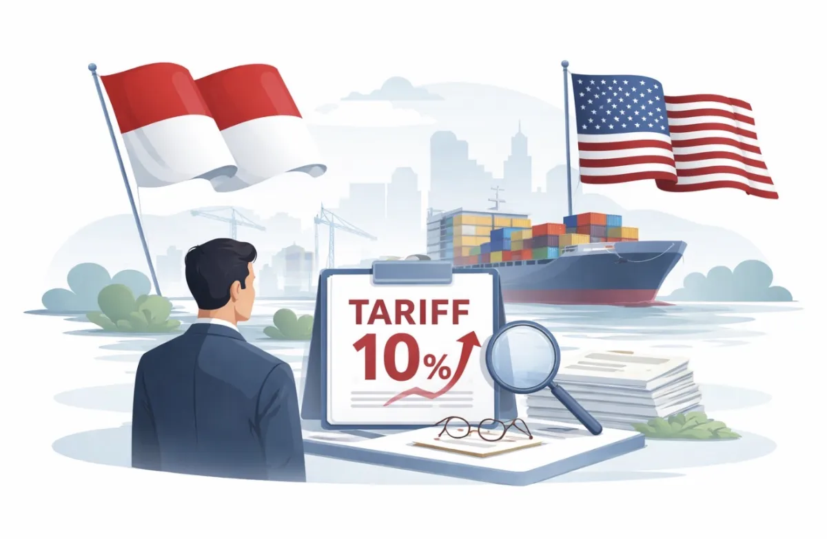 Indonesia Awasi Kebijakan Tarif Global Baru AS Pasca Pembatalan Tarif Lama