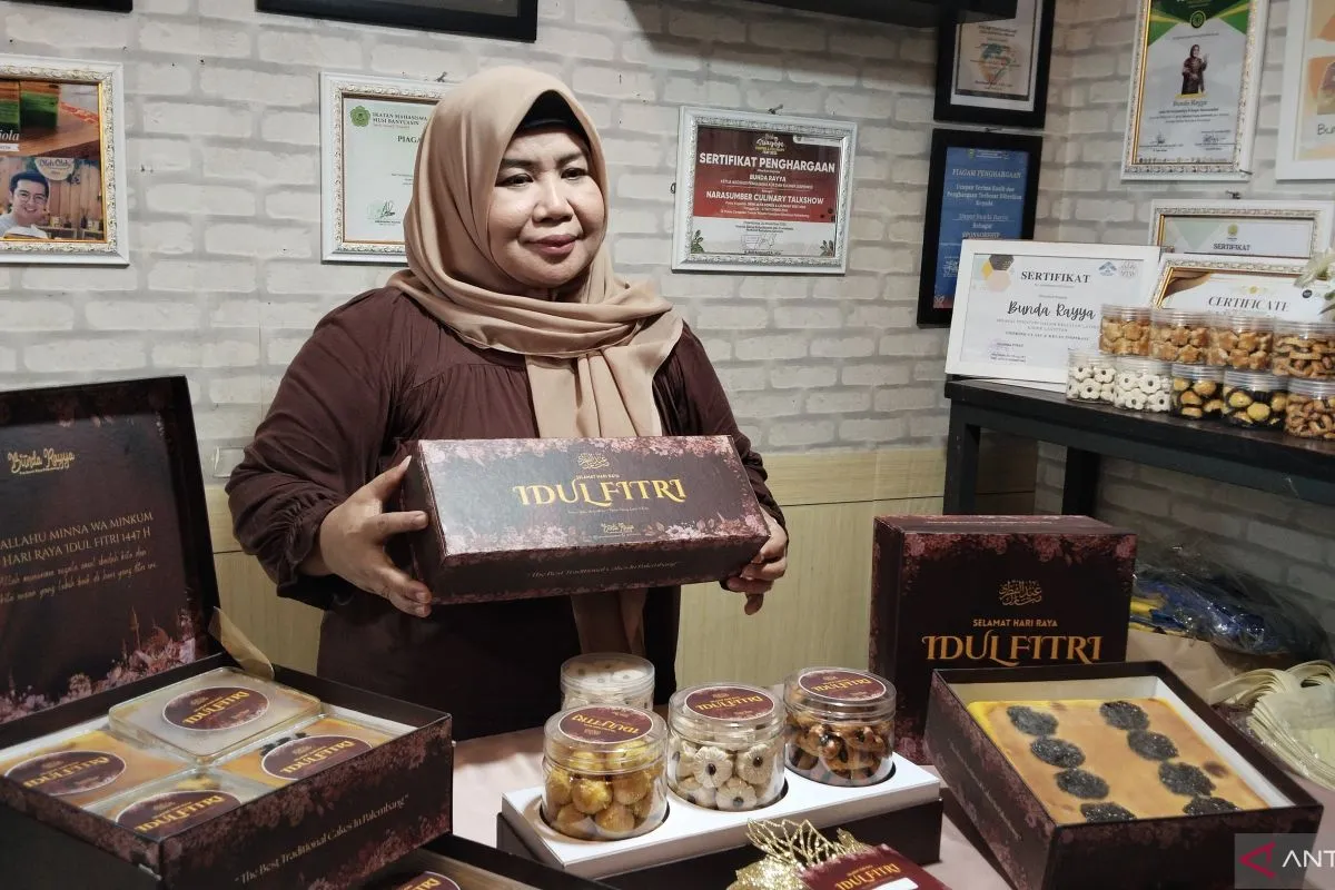Peningkatan Pesanan Hampers Lebaran 2026 Dorong UMKM Kuliner Palembang