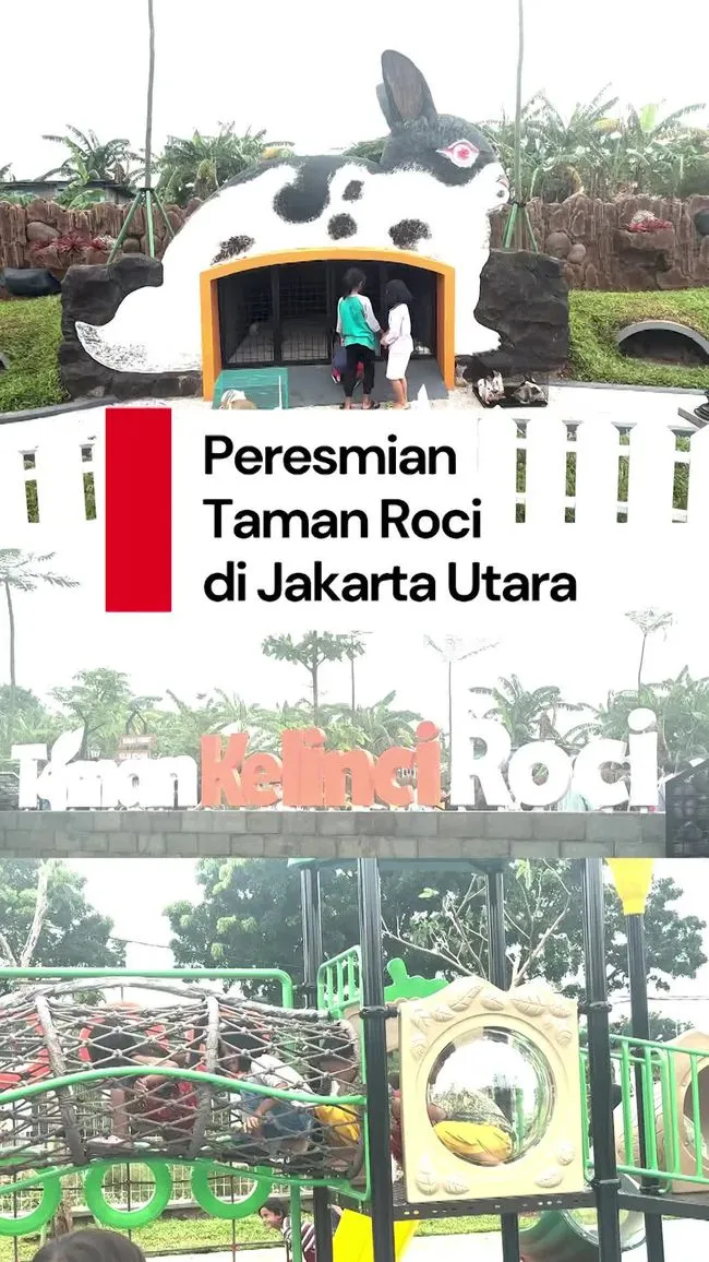 Transformasi Taman Roci di Jakarta Utara Menjadi Ruang Terbuka Hijau