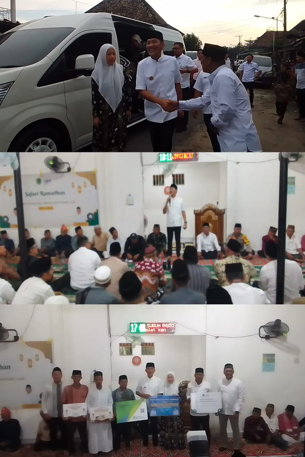 Bupati PALI Hadiri Safari Ramadhan di Desa Mangku Negara Timur