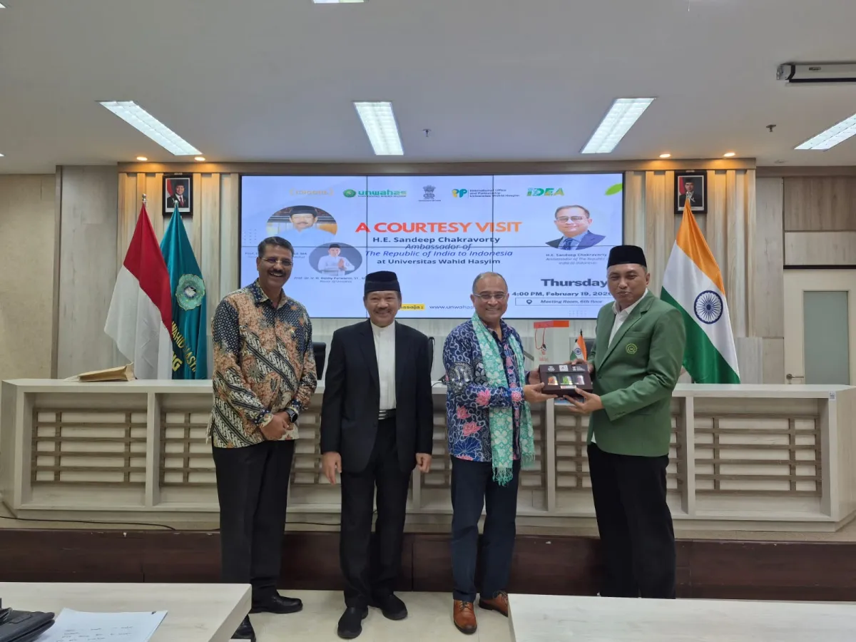 Dubes India Ajak Unwahas Jalin Kerja Sama Pendidikan dan Riset