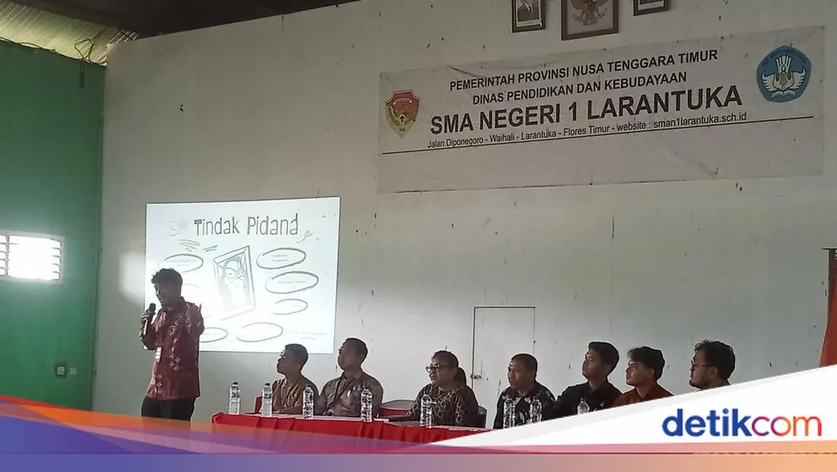 PN Larantuka Gelar Sosialisasi Pencegahan Kekerasan Seksual di Sekolah