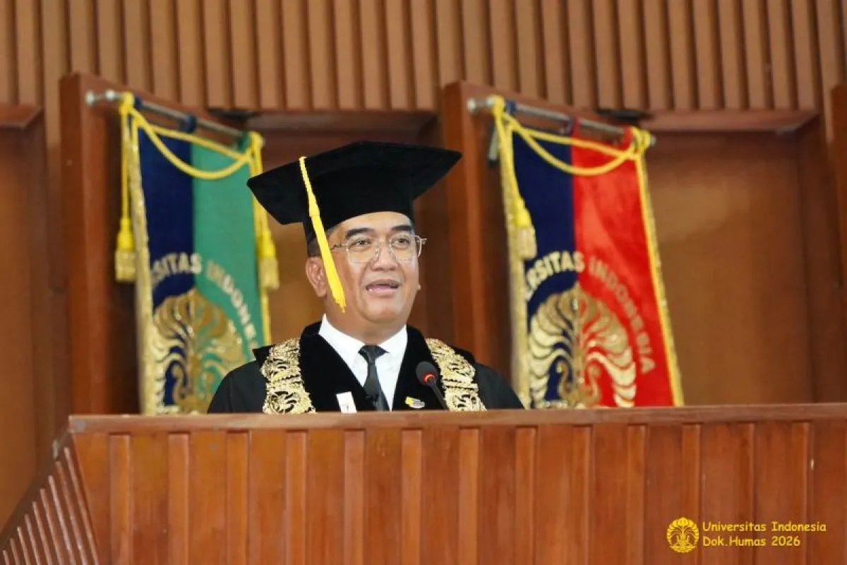 Rektor UI Prof. Hermansyah Dapat Penghargaan atas Komitmen Transparansi Publik