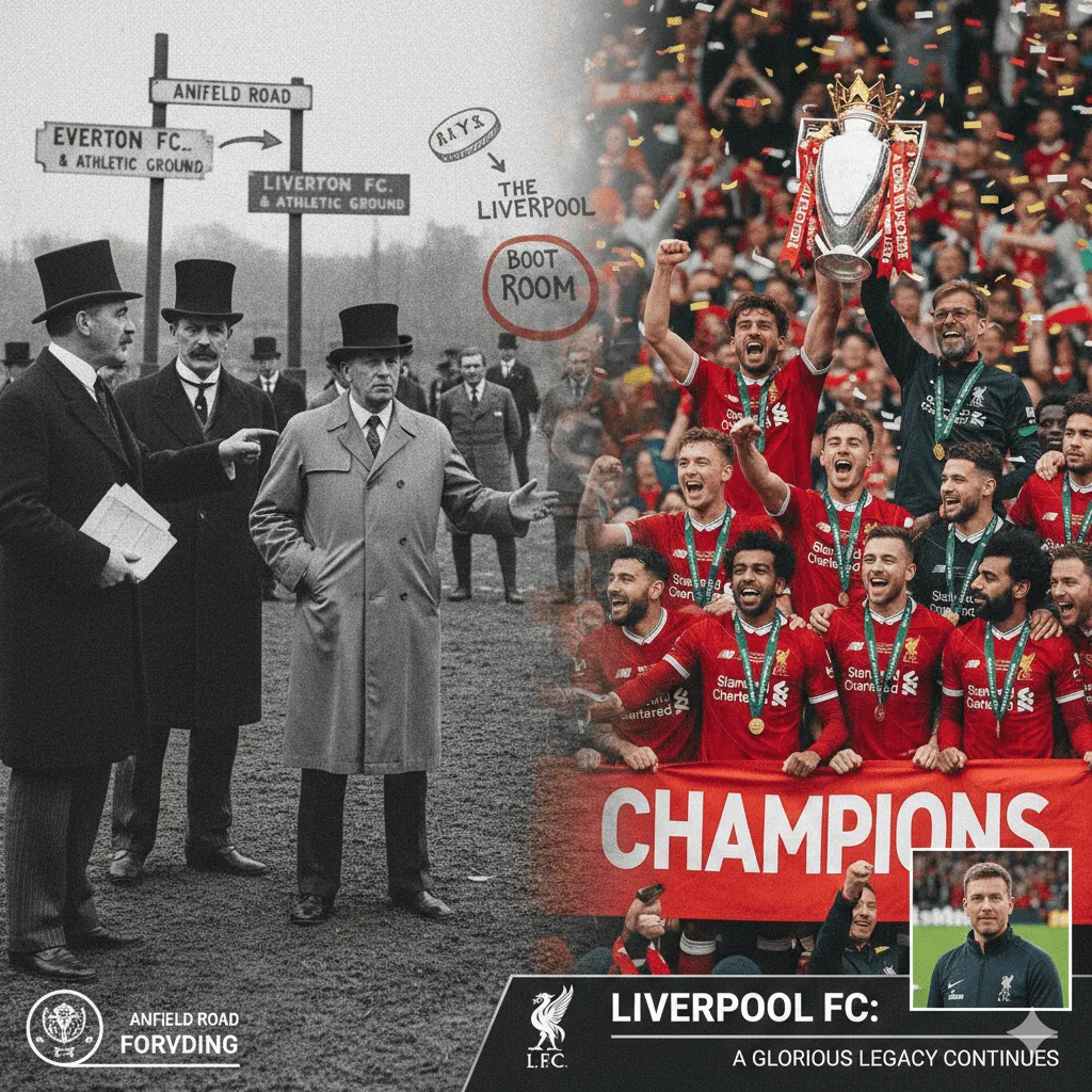 Asal Usul Liverpool FC: Dari Perselisihan Everton Menuju Kejayaan Eropa