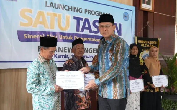 Pemkab Sleman Luncurkan Program Satu Taskin untuk Pengentasan Kemiskinan