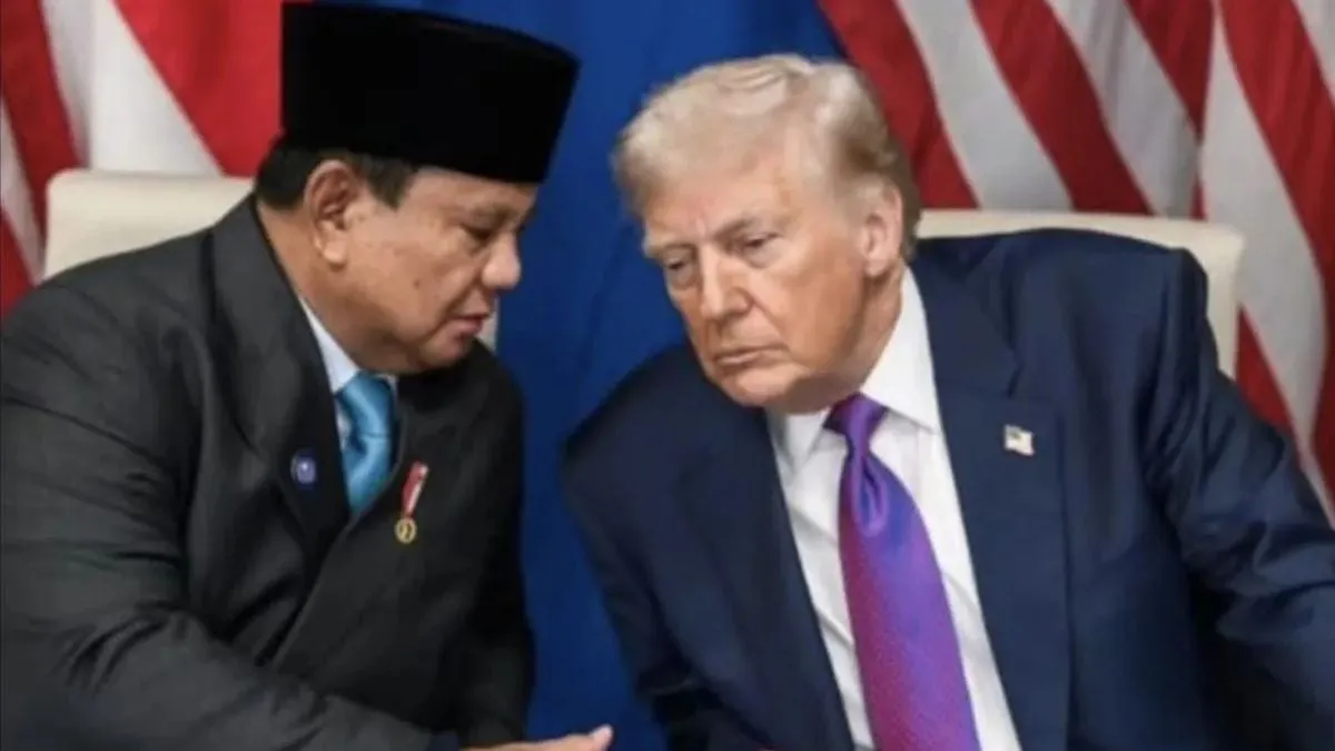 Prabowo Tanggapi Santai Candaan Trump di Forum Perdamaian Internasional