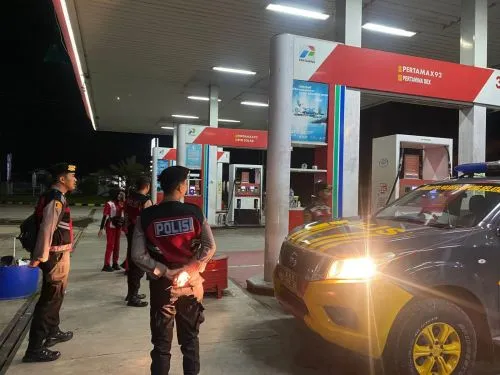 Patroli Dini Hari Polres Lampung Selatan Cegah Kriminalitas dan Konflik Sosial