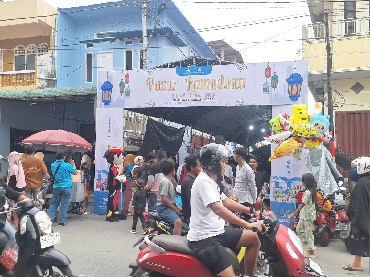 Pasar Ramadan Blok Tiga Oke Menjadi Destinasi Kuliner Favorit di Nunukan