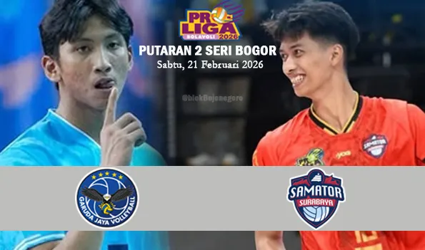 Jakarta Garuda Jaya dan Surabaya Samator Perebutkan Gengsi di Proliga 2026