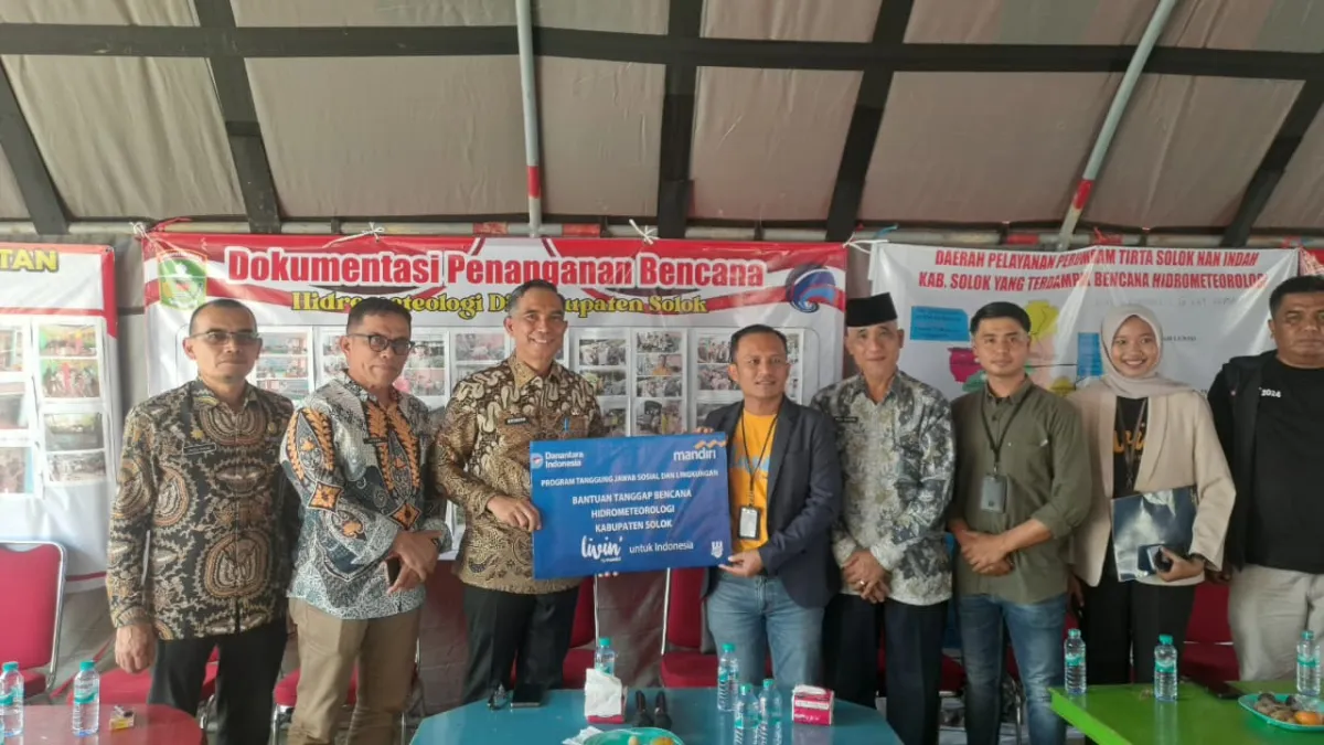 Pemkab Solok Terima Bantuan TJSL dari Bank Mandiri untuk Pembangunan Masyarakat