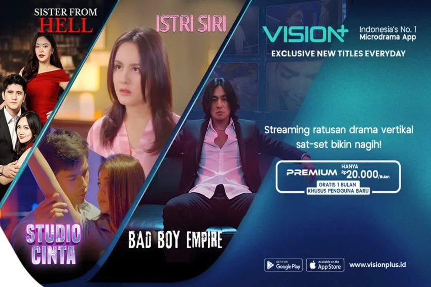 VISION+ Luncurkan Microdrama: Hiburan Singkat dan Praktis untuk Generasi Modern