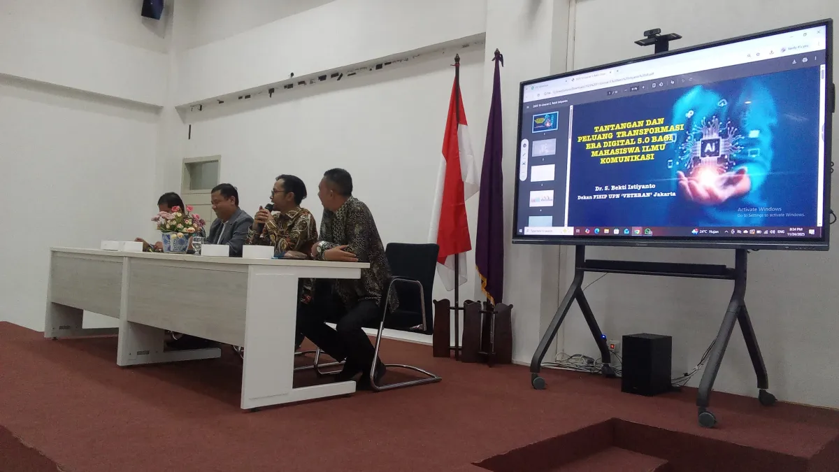 Kuliah Umum Prodi Ilmu Komunikasi Unimal Bahas Transformasi Digital 5.0