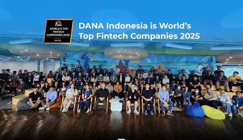 DANA Masuk Daftar Perusahaan Fintech Terbaik Dunia 2025