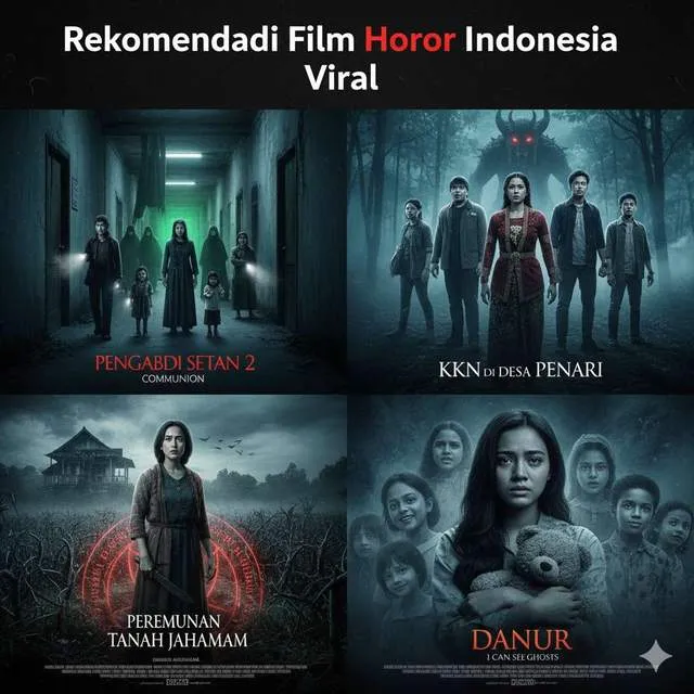 Rekomendasi Film Horor Indonesia Viral yang Harus Ditonton