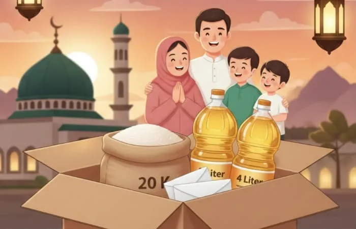 Empat Bantuan Sosial Ramadan Cair untuk KPM, Termasuk Beras dan Minyak Dobel