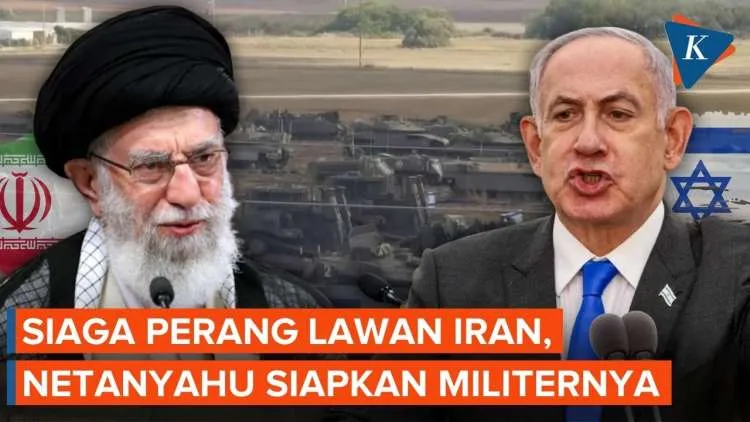 Netanyahu Siagakan Militer Israel Hadapi Potensi Perang dengan Iran