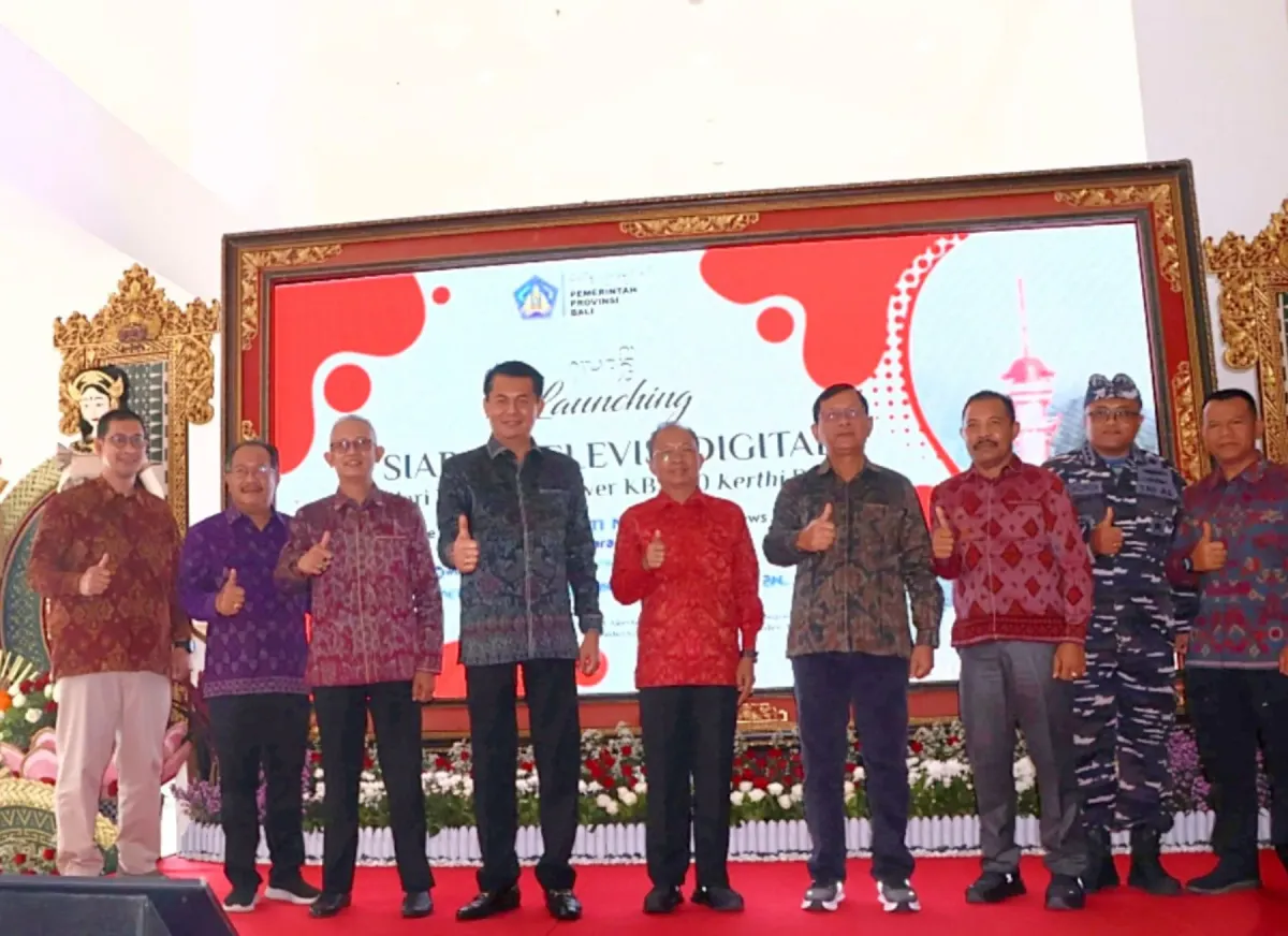 Peluncuran Turyapada Tower Dorong Penyiaran Digital Merata di Bali