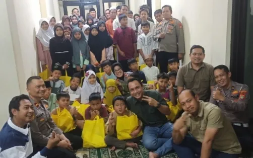 Polsek Tambun Selatan Gelar Santunan untuk 50 Anak Yatim