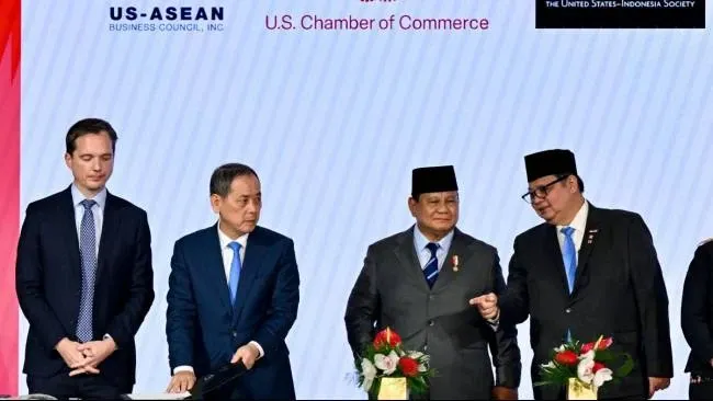 Prabowo Dapat Komitmen Investasi 38,4 Miliar Dolar dari Forum Bisnis RI-AS