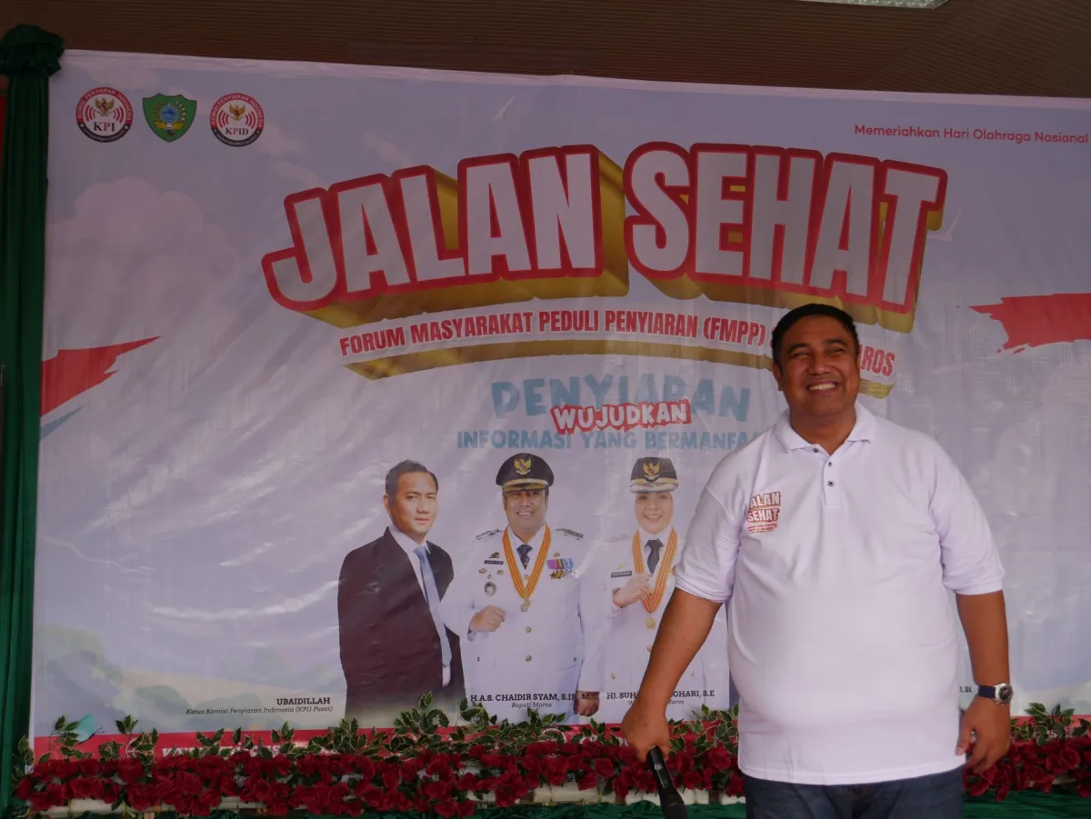 Bupati Maros Dorong Masyarakat Kembali Manfaatkan Media Terverifikasi