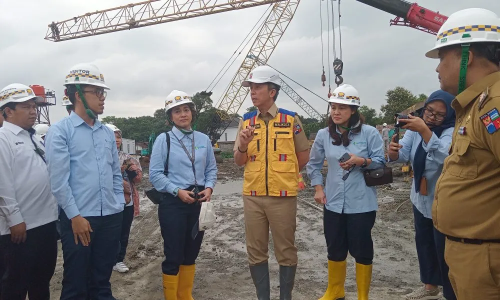 Dedie Rachim Tinjau Pembangunan Gene Bank di RS Marzuki Mahdi