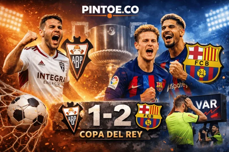 Barcelona Melaju ke Semifinal Setelah Kalahkan Albacete 2-1