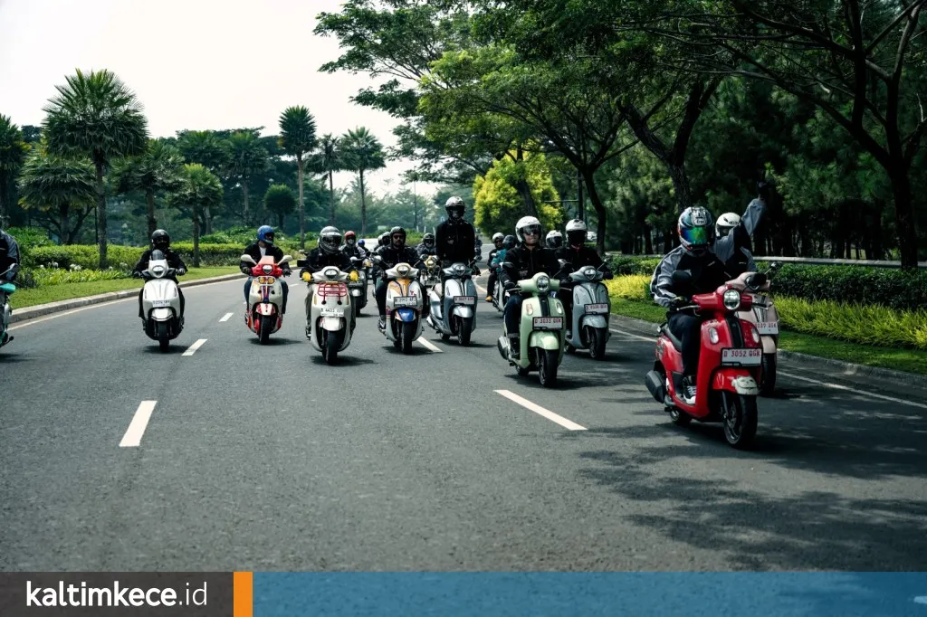Classy Yamaha Hadirkan Warna Baru dalam Perayaan Gaya di Swiss van Java