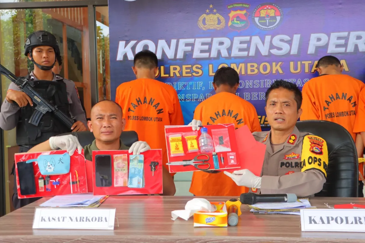 Kapolres Lombok Utara Tingkatkan Pengawasan Peredaran Narkoba