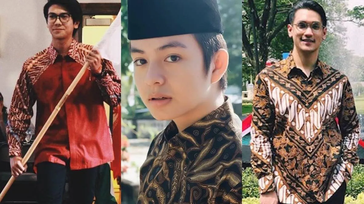 Aktor Tampan yang Semakin Menawan dengan Batik
